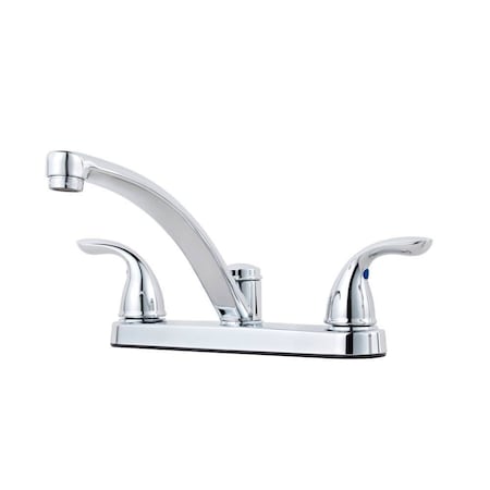 Pfister Kitchen Faucet, 8" Mount, 3 Hole Residential G135-7000